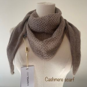 Mongolian cashmere traingle scarf